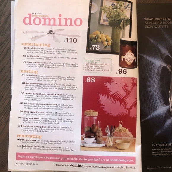 Domino Magazine Bundle 3 issues dated 2006-2008 - Picture 11 of 13